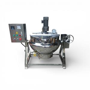 Olla de Cocción Eléctrica con Chaqueta Metálica, Ollas de Cocción Comerciales con Agitación, Máquina para Hacer Mermelada de Frutas para Alimentos - Product Image 3