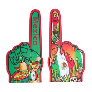 Dedo de Espuma de México 1: Accesorio Patriótico para Fiestas y Eventos Deportivos - Product Image 1