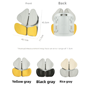 Cuscino Lombare Ergonomico a Quadrifoglio, Supporto Schiena Regolabile Super <span class=keywords><strong>Elastico</strong></span> per Sedia da Ufficio e Sedile Auto, per Dolore Lombare - Product Image 6