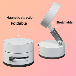 Nouvelle ventouse magnétique à adsorption puissante, multi-usages, pliable et extensible, blanc clair, pour bureau et voiture - Product Image 5
