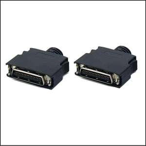 สายเชื่อมต่อ SCSI MDR คุณภาพสูง แบบตัวผู้ 14 และ 36 พิน พร้อมฝาครอบ ABS แบบเชื่อมต่อชนิดบัดกรี SCSI 14 พิน 36 พิน ตัวผู้ - Product Image 3