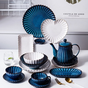 <span class=keywords><strong>Vente</strong></span> en gros de nouveaux ensembles de <span class=keywords><strong>vaisselle</strong></span> en céramique au design original, <span class=keywords><strong>vente</strong></span> chaude pour la maison/restaurant - Product Image 1
