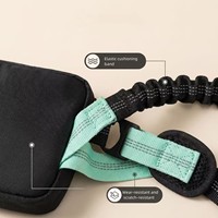 Kingtale En gros Laisse double personnalisée pour 2 chiens avec sangle de maintien lombaire pour chiens de taille moyenne à grande