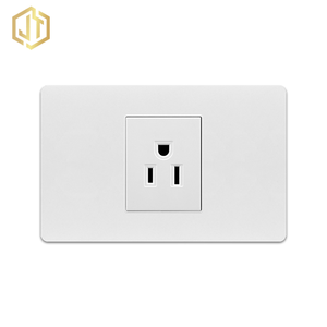 Enchufe Eléctrico Estándar Americano Blanco al por Mayor, Combo Familiar de Interruptor y Enchufe de Luz para Hogar y Hotel - Product Image 6