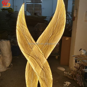 SMOOTH LED Glowing Mesh Leaf S-Shaped <b>Wedding</b> Aisle Luminous Road Guide Party Anniversary <b>Wedding</b> Road Lead Background - Product Image 2