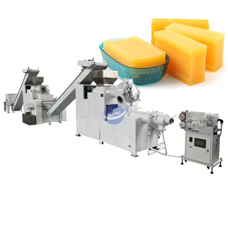 Volle Fertigungs linie Waschmittel Seifen produktions linie Ausrüstung Automatische Seifen produktions linie