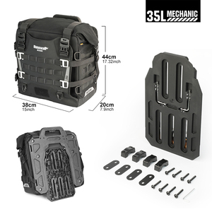 Rhinowalk 35L Motosiklet Hızlı Çıkartılabilir Yan Çanta, ADV Motosiklet Aksesuarları için Motosiklet Sele Kuyruk Çantası - 1 Adet - Product Image 3