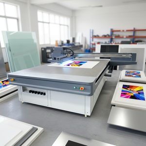 Imprimante à plat UV automatique nouvelle génération pour <span class=keywords><strong>plexiglas</strong></span> et acrylique, encre UV multicolore, 2030 - Product Image 2