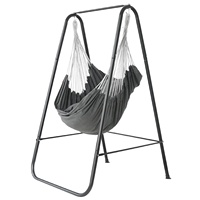 Support de chaise suspendue en fer métallique moderne et durable pour l'extérieur, la chambre, la salle à manger, l'hôtel, le parc, l'école