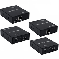 150M HDMI Extender Sur IP TCP Cat5e Cat6 RJ45 Câble Ethernet Audio Vidéo Émetteur Récepteur Commutateur Réseau pour Ordinateur Portable, DVD