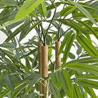 Plante de bambou artificielle sur mesure 120/150/180 cm, plante de bambou artificielle en plastique, plante de bonsaï pour la décoration intérieure