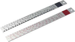 di alluminio vernice di misurazione righello di miscelazione vernice automobilistica di miscelazione Stick per Auto vernice - Product Image 3
