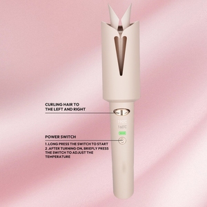 Nuovo <span class=keywords><strong>Design</strong></span> Arricciacapelli Portatile Ricaricabile Senza Fili per Viaggi, Alimentazione Elettrica - per Uso Domestico e in Hotel per Donne - Product Image 2