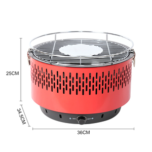Mini gril portatif <span class=keywords><strong>de</strong></span> table <span class=keywords><strong>de</strong></span> forme ronde <span class=keywords><strong>de</strong></span> <span class=keywords><strong>barbecue</strong></span> <span class=keywords><strong>de</strong></span> <span class=keywords><strong>charbon</strong></span> <span class=keywords><strong>de</strong></span> <span class=keywords><strong>bois</strong></span> <span class=keywords><strong>de</strong></span> dessus <span class=keywords><strong>de</strong></span> table <span class=keywords><strong>avec</strong></span> le <span class=keywords><strong>ventilateur</strong></span> électrique - Product Image 2