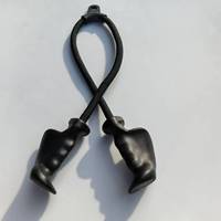 Accessoires de fitness : Corde ergonomique pour triceps, barre de traction dorsale, barre de tirage haut, barre de rame, barre latérale en nylon Cloudoo