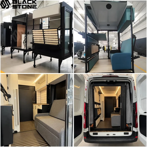 Unité de rangement modulaire portable pour camping-car, conversion de fourgon modulaire, atelier mobile, armoire à outils, composants de camping-car DIY - Product Image 2