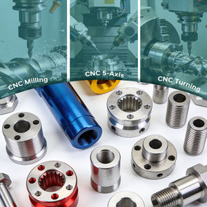 Pièces usinées sur commande CNC en aluminium, acier inoxydable, cuivre, fraisage de précision, tournage, perçage, tolérance de 0,01 à 0,05 mm, 1 pièce - Product Image 1