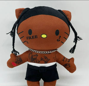 Peluche chat en polyester et coton PP, 31cm-50cm, personnalisable, jouet pour 14 ans et plus, objet de collection, marque PDM, Halloween - Product Image 2
