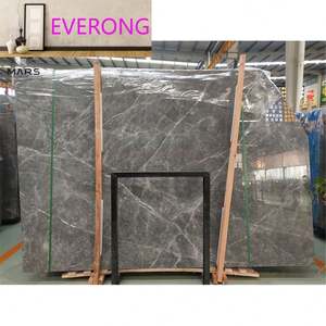 Losas pulidas de mármol gris oscuro Herme gris de China para pisos interiores de piedra natural - Product Image 5