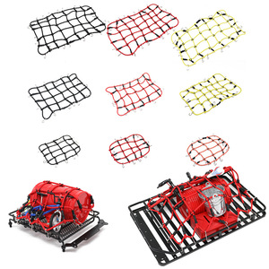 Red Elástica para Equipaje de Techo para Autos RC <span class=keywords><strong>Crawler</strong></span> <span class=keywords><strong>1</strong></span>/10 <span class=keywords><strong>1</strong></span>/18 <span class=keywords><strong>1</strong></span>/<span class=keywords><strong>24</strong></span>, Compatible con <span class=keywords><strong>AXIAL</strong></span> SCX10 TRX4 Bronco TRX6 Tamiya D90 TRX4M SCX24 - Product Image 1