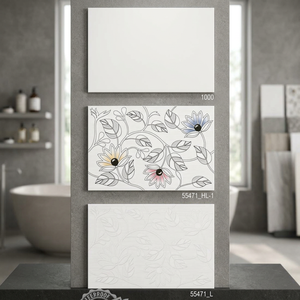 Azulejos de Pared de Cerámica Negra Esmaltada Modernos de 30x45cm (12x18 Pulgadas) para Cocina, Baño, Exteriores, Interiores, Pasillos y Centros Comerciales |   Resistente a los Ácidos - Product Image 4