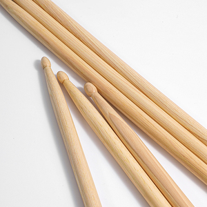 Professionele 5a Amerikaanse <span class=keywords><strong>Hickory</strong></span> Houten Drumsticks Met Houten Punt - Product Image 6