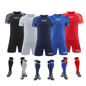 Camiseta de Fútbol Personalizada, Duradera, de Poliéster, Retro, Estampada, <span class=keywords><strong>Camisetas</strong></span> de Fútbol para Hombre, Estilo Europeo - Product Image 2