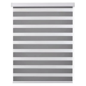 Tùy Chỉnh Màn Ngựa Vằn Con Lăn Rèm Mù Ngày Và Đêm Cửa Sổ Mù Màu Được Xây Dựng Trong Cho Cửa Sổ Kỹ Thuật Đồng Bằng - Product Image 2