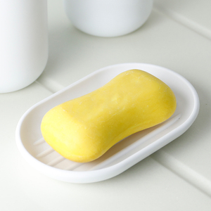 Juego de baño de plástico de 4 piezas para el hogar, dispensador de jabón de Color opcional y soporte para cepillo de dientes, incluye jabonera - Product Image 5