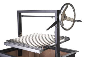 <span class=keywords><strong>Parrilla</strong></span> <span class=keywords><strong>Argentina</strong></span> con tapa flip Grill BBQ con asador - Product Image 2
