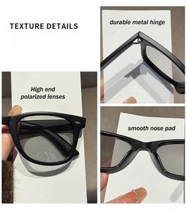 แว่นกันแดดโพลาไรซ์ UV400 รุ่นคลาสสิค แบรนด์ <span class=keywords><strong>Ban</strong></span> <span class=keywords><strong>Ray</strong></span> ทรง <span class=keywords><strong>Retro</strong></span> Rice Nail แว่นตาแฟชั่นสำหรับผู้ชายและผู้หญิง - Product Image 4