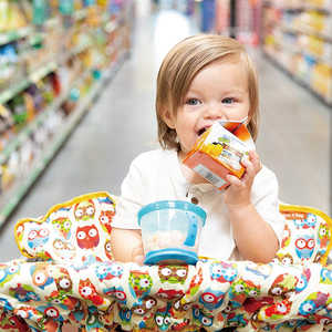 Cubierta cómoda para carrito de compras para niños, cubierta de silla alta 2 en 1 de tamaño Universal para carrito de compras, nuevo diseño - Product Image 5