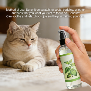 Spray à la Catnip 100% Naturel et Inodore, Sûr, Non Toxique, Sans Additifs, Améliorateur de Jouets pour Chat, Vente Directe Usine - Product Image 2