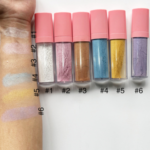 Cara dorada Ojos Labios Cuerpo Cabello Resaltador Palmaditas <span class=keywords><strong>Polvo</strong></span> Fairy Bomb Shimmer Highlight - Product Image 3