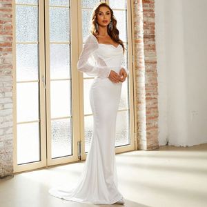 Abbigliamento Elegante da Donna di Marche Famose, Abiti da Festa, <span class=keywords><strong>Vestiti</strong></span> da Sera Bianchi, Abiti Sexy - Product Image 2