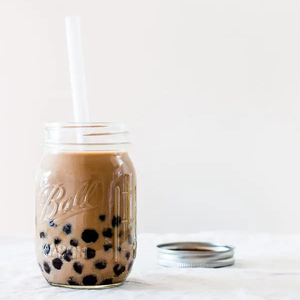 Bubble Tea Powder Boba Tea Bag Pearl Tapioca 4 Cups/ Box Coffee Flavor