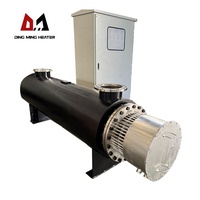 Calentador de circulación eléctrico industrial para calentamiento de agua y aceite a gran escala en plantas de fabricación