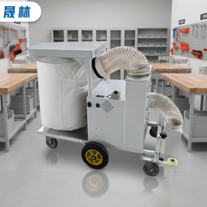 Aspirateur à batterie au lithium, <span class=keywords><strong>collecteur</strong></span> de poussière pour système d'extraction de poussière industriel stationnaire pour le travail du bois - Product Image 1