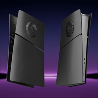 Plaques de couverture avec évents de refroidissement Panneaux de coque de protection minces Plaque arrière de remplacement pour les nouveaux accessoires PS5 Slim Digital Edition
