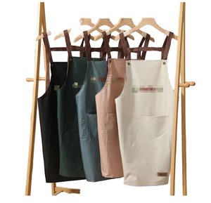 High Quality Sublimation Cotton Sleeveless Bib <b>Kitchen</b> <b>Apron</b> Custom Logo Print Canvas Blank Eco-Friendly Sustainable Quick Dry - Product Image 1
