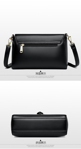 In Stock Pu Leather Crossbody Bags for Girls <b>Small</b> Shoulder Messenger Bag High Quality Handbags - Product Image 5