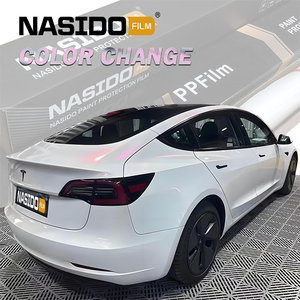 NASIDO TPU Diamond White Pink Accessoires de voiture Anti-Scratch Vinyl Wrap Self-Healing PPF Car Films for Body Color-Changing - Product Image 4