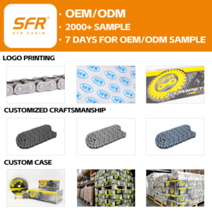 Servicios OEM/ODM de Cadenas para Motocicletas SFR 428 para Dafra <span class=keywords><strong>Moto</strong></span> 150, Yamaha <span class=keywords><strong>YBR</strong></span> 125/150, <span class=keywords><strong>Honda</strong></span> CG125 - Product Image 5