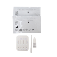 Kit de test rapide vétérinaire Heartworm/Ehrlichia/Babesia/Anaplasma Kits de test rapide en une étape