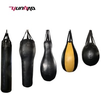 YunCheng Offre Spéciale sac de frappe en cuir PVC personnalisé avec support pour adultes