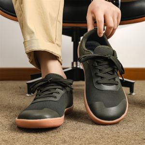 Los últimos zapatos de moda para hombre con punta ancha, zapatos para correr de malla transpirable, zapatos deportivos informales de última moda para hombre - Product Image 2