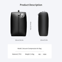 Sacs de rangement étanches pour voyage, bagages, sac de compression automatique gonflable sous vide pour valise