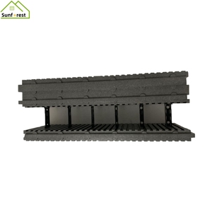 Khối xây dựng đa chức năng 900mm than chì màu Xám bê tông cách nhiệt hình thức xây dựng thân thiện với môi trường khối <span class=keywords><strong>EPS</strong></span> icf - Product Image 1