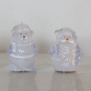 Nuevo Producto 2026, Luces LED en Oferta, Luces LED de 1L Blanco Cálido con Forma de Santa/oso/muñeco de Nieve, Precio al por Mayor - Product Image 5