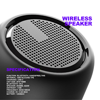 Altavoz Bluetooth Portátil Casun Mini Impermeable IPX6, Sonido HiFi Real, Altavoz Inalámbrico BT con Emparejamiento TWS